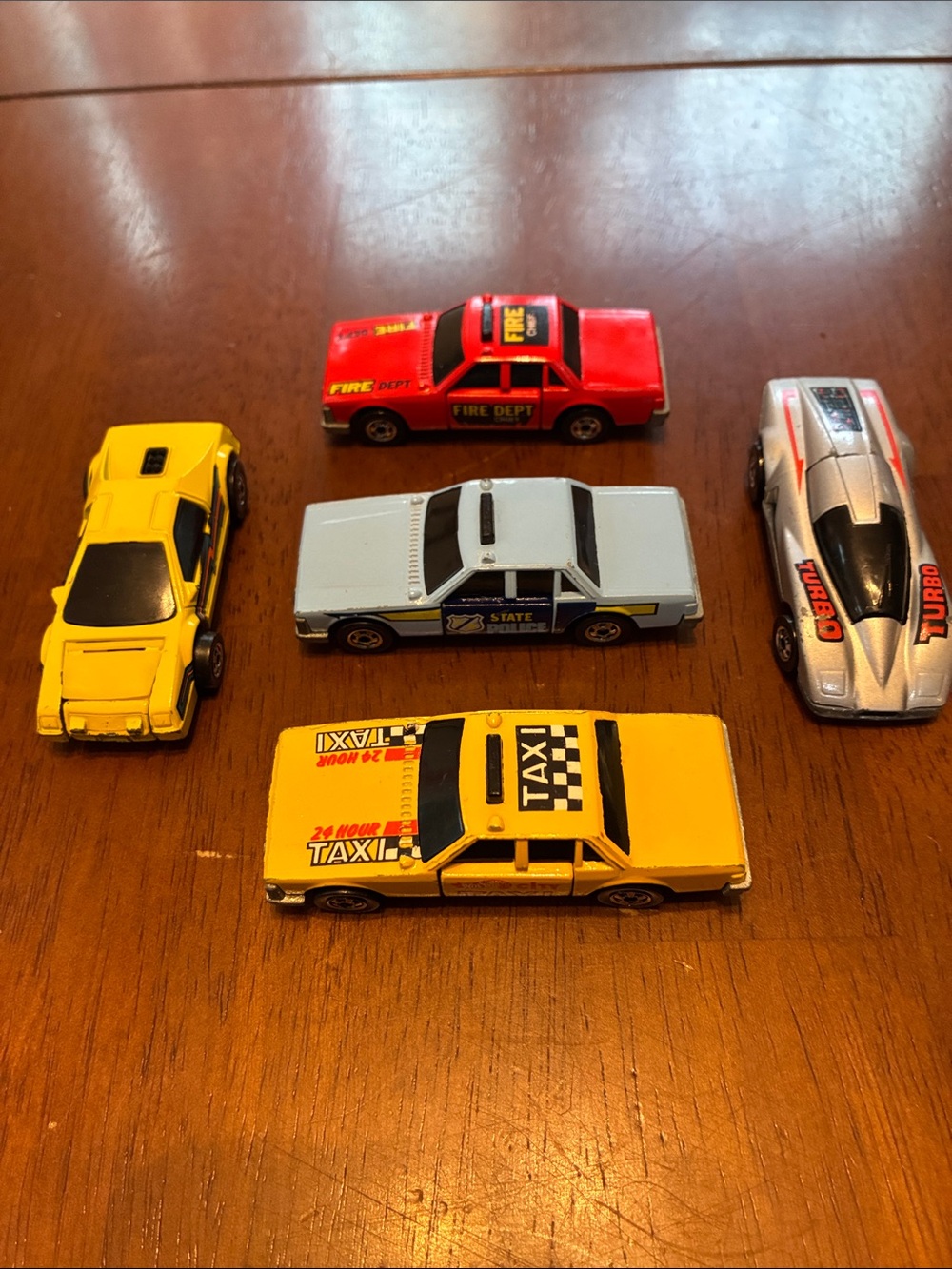 Vintage Lot of 5 Hot Wheels Crack Ups